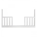 Toddler rail (wymeinny bok) do łóżeczka SCANDY biały 120x60 Troll Nursery