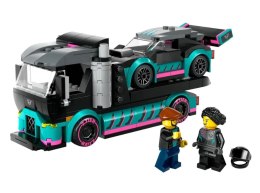 LEGO Klocki City 60406 Samochód wyścigowy i laweta