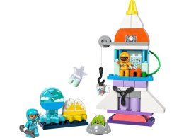 LEGO Klocki DUPLO 10422 Przygoda w promie kosmicznym 3w1
