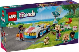 LEGO Klocki Friends 42609 Samochód elektryczny i stacja ładująca
