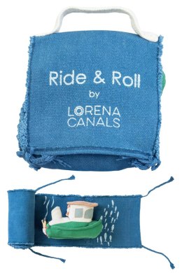 Zabawka bawełniana RIDE & ROLL statek Lorena Canals