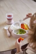 BABYBJORN - Zestaw do karmienia Mealtime - Powder Pink