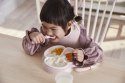BABYBJORN - Zestaw do karmienia Mealtime - Powder Pink