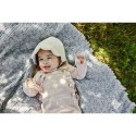 Elodie Details - Czapka Baby Bonnet - White Bouclé - 0-3 m-cy