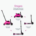 SmarTrike - Hulajnoga 4w1- Xtend Ride-on - Pink