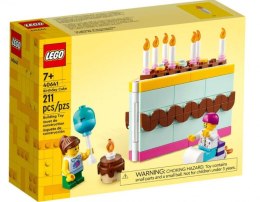 LEGO Klocki 40641 Tort urodzinowy