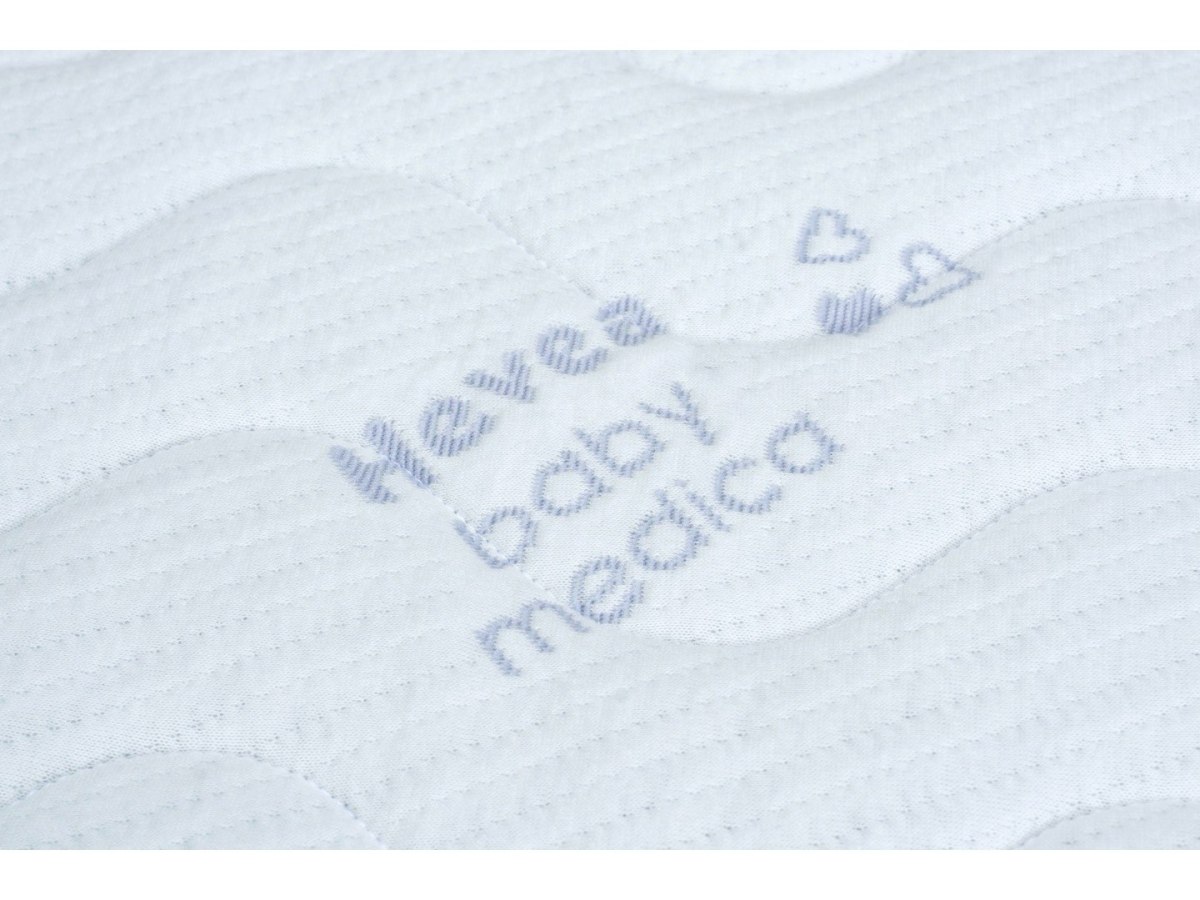 Materac lateksowy Hevea Baby 130x70 (Medica Szara)