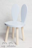 Drewniane krzesełko dziecięce Króliczek
