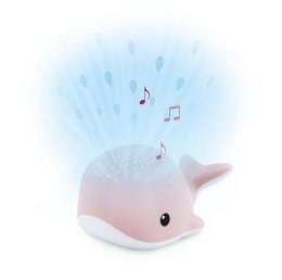 Zazu WALLY Projektor Wieloryb Pink