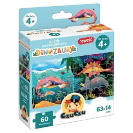 CzuCzu Puzzle panoramiczne - Dinozaury
