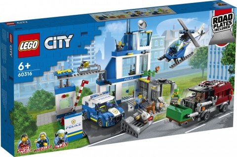 LEGO Klocki City 60316 Posterunek policji