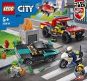 LEGO Klocki City 60319 Akcja strażacka i policyjny pościg
