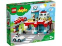 LEGO Klocki DUPLO 10948 Parking piętrowy i myjnia samochodowa