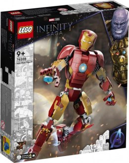 LEGO Klocki Super Heroes 76206 Figurka Iron Mana