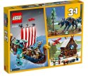 LEGO CREATOR Klocki 31132 Statek wikingów i wąż z Midgardu