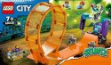 LEGO Klocki City 60338 Kaskaderska pętla i szympans demolka
