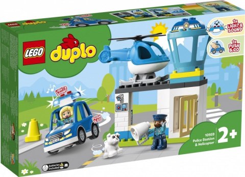 LEGO Klocki DUPLO 10959 Posterunek policji i helikopter