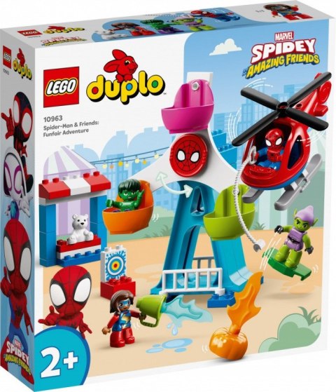 LEGO Klocki DUPLO 10963 Spider-Man i przyjaciele w wesołym miasteczku