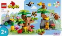 LEGO Klocki DUPLO 10973 Dzikie zwierzęta Ameryki Południowej