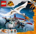 LEGO Klocki Jurassic World 76947 Kecalkoatl: zasadzka z samolotem
