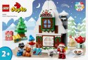 LEGO Klocki DUPLO 10976 Piernikowy domek Świętego Mikołaja