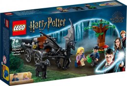 LEGO Klocki Harry Potter 76400 Testrale i kareta z Hogwartu
