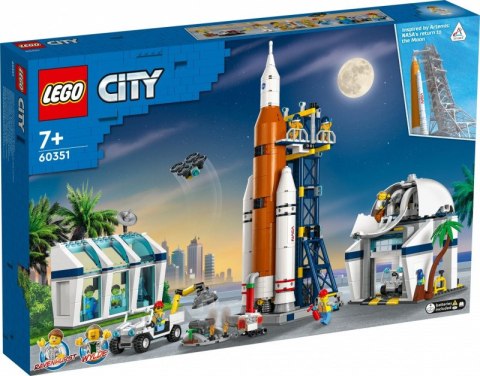 LEGO Klocki City 60351 Start rakiety z kosmodromu