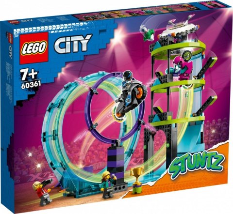 LEGO Klocki City 60361 Ekstremalne wyzwanie kaskaderskie