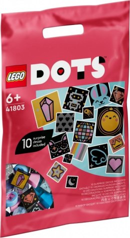 LEGO Klocki DOTS 41803 Dodatki DOTS - seria 8, błyskotki
