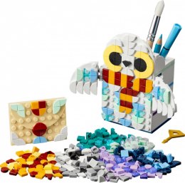 LEGO Klocki DOTS 41809 Pojemnik na długopisy w kształcie Hedwigi