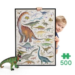 CzuCzu Puzzle 500 elementów Puzzlove Dinozaury