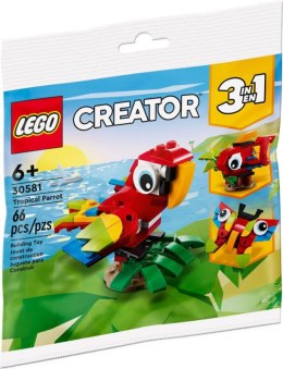 LEGO Klocki Creator 30581 Tropikalna papuga 3 w 1