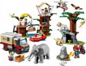 LEGO Klocki City 60307 Obóz ratowników dzikich zwierząt
