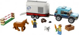 LEGO Klocki City 60327 Przyczepa do przewozu koni