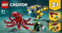 LEGO Klocki Creator 31130 Wyprawa po zatopiony skarb 3w1