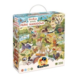 CzuCzu Puzzle Dzikie puzzle - Parki Narodowe 200 elementów