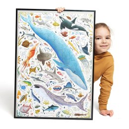 CzuCzu Puzzle Puzzlove Ryby i zwierzęta wodne 200 elementów