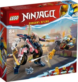 LEGO Klocki Ninjago 71792 Mech Sory zmieniający się w motocykl wyścigowy