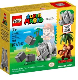 LEGO Klocki Super Mario 71420 Nosorożec Rambi - zestaw rozszerzający