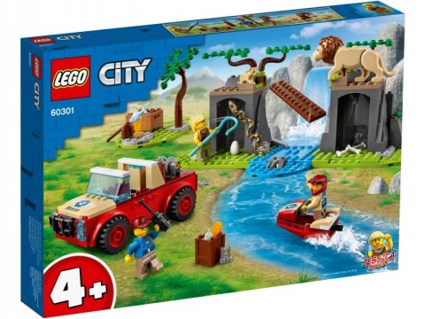 LEGO Klocki City 60301 Terenówka ratowników dzikich zwierząt