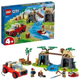 LEGO Klocki City 60301 Terenówka ratowników dzikich zwierząt