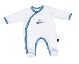 Aksamitna piżamka noworodek LAZARE Sauthon