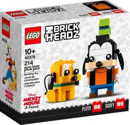 LEGO Klocki BrickHeadz 40378 Goofy i Pluto