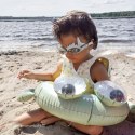 Sunnylife Okulary pływackie dla dzieci - Shark Tribe, Khaki